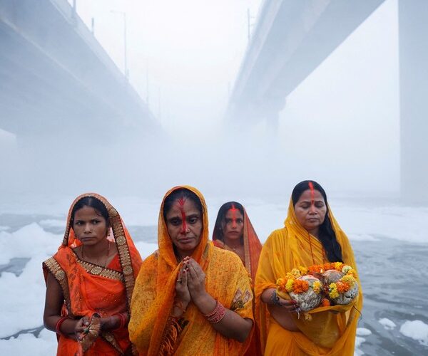 Potret Busa Beracun di Sungai Yamuna, India Ancaman Lingkungan yang Mendesak